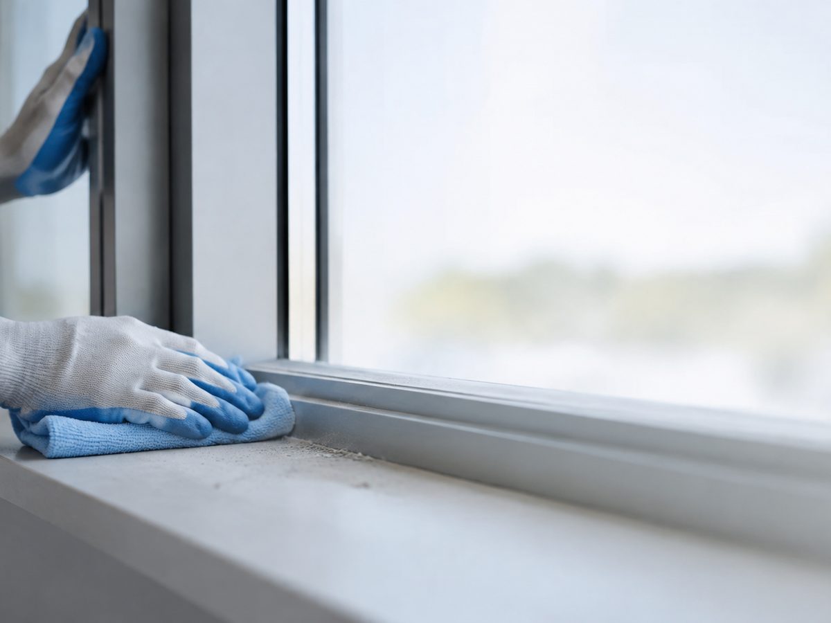 Frames and sills get the same attention as the glass.